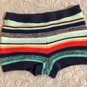 Crochet high waisted shorts